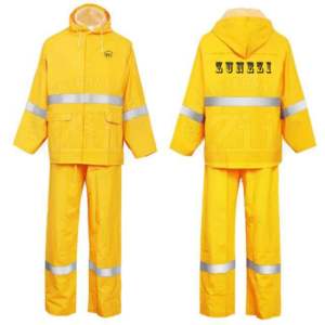 Overol de Trabajo Desechable de Algodón Ignífugo para Hombre, ANSI Clase 1, EN ISO 20471 Clase 2, con Reflectante LED - Product Image 4