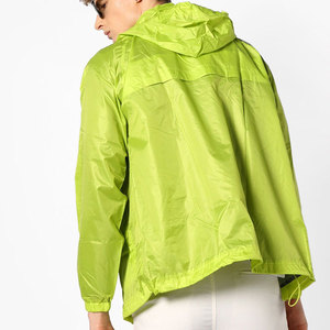 Chaqueta cortavientos de invierno de primera calidad para hombre, anorak de lona estampado con cuello levantado y cremallera, aspecto elegante desteñido - Product Image 2