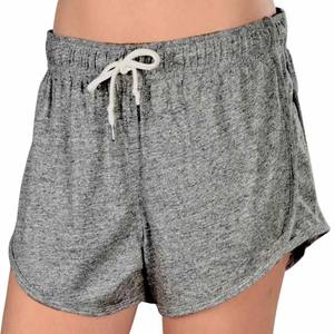 Pantalones cortos deportivos antidesgaste de secado rápido para mujer, Shorts holgados informales de cintura alta para correr, Yoga, Material de poliéster - Product Image 4