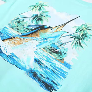 Diseña Tu Propio Logotipo, Camisetas de Pesca Sublimadas con Protección Solar UPF 50, Transpirables, 100% Poliéster, Ligeras - Product Image 4