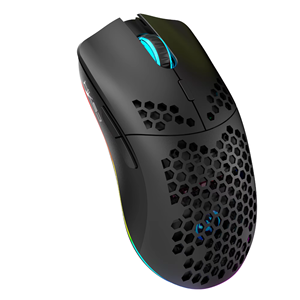 Mouse Inalámbrico de Doble Modo con Diseño de <span class=keywords><strong>Esqueleto</strong></span>, Iluminación RGB, Ligero, para Juegos y Oficina - Product Image 5