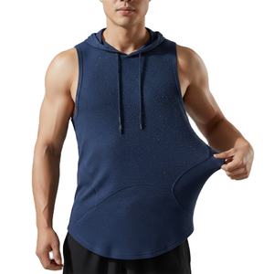 Débardeur respirant pour homme en coton et polyester, séchage rapide, tissu extensible léger, débardeur pour homme, tissu doux, chemise sans manches pour homme - Product Image 4