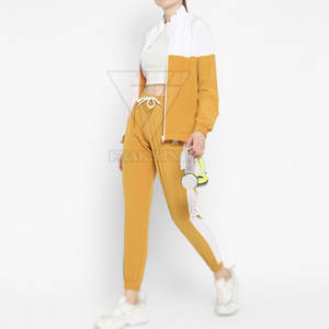 ชุดวอร์มของผู้หญิงชุดวอร์มผ้าฝ้ายทำจากผ้าฝ้ายดีไซน์ใหม่ชุดวอร์มสำหรับผู้หญิงขายส่ง - Product Image 4