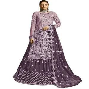 Latest Design Women Pakistani Suits Suit Bridal Pakistani Suits for Weeding Party from Indian Supplier and Exporter pakistani c