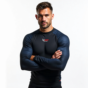 Personalizado Premium BJJ Rash Guards Fabricante al por mayor Sublimación Impresión MMA Ropa para entrenar y competir - Product Image 6