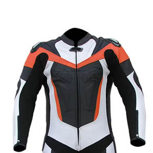 Traje de Motocicleta Cómodo, Traje de Motocicleta de Cuero Resistente, Traje de Motocicleta de Alta Calidad Resistente al Viento - Product Image 4