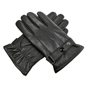 Guantes de cuero de moda de alta durabilidad Tasa al por mayor Logotipo personalizado/colores Venta caliente Guantes de hombre con peso ligero - Product Image 1