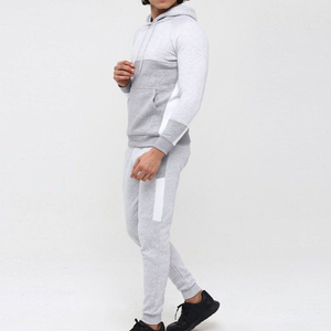 Wholesale Custom Logo Active Pullover Cotton Fleece Pocket Pullover Men <b>Tracksuit</b> - Product Image 5