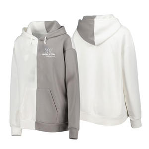 เสื้อฮู้ดสำหรับผู้หญิงเสื้อฮู้ดแบบสวมหัวขนาดพลัสไซส์ผ้าคอตตอนธรรมดาไซส์ใหญ่พิเศษ - Product Image 4