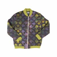 Veste réversible longue personnalisée avec impression par sublimation intégrale, motif lettres, écologique, épaisse, respirante et à séchage rapide pour l'hiver