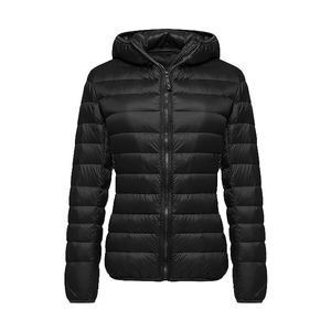 Haute Qualité 100% Nylon Femme Duvet D'oie Rembourrage Épais Coupe-Vent Bulle Puffer Vers Le Bas Plume Veste Femmes - Product Image 3