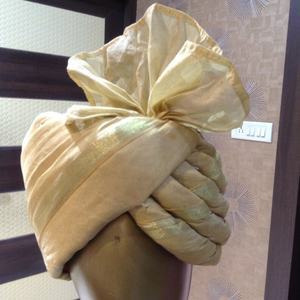 Turban indien Pagri pour mariage, Safa Royal Maharaja Turban, accessoires pour homme pour le marié - Product Image 1