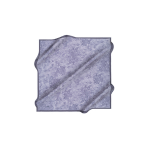 Lilac Floral <b>Square</b> <b>Scarf</b> Custom Design Cotton Handkerchief - Product Image 1
