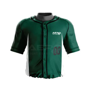 Vente en gros d'uniformes de baseball pour hommes grande taille ensembles de vêtements de softball respirants et durables - Product Image 2