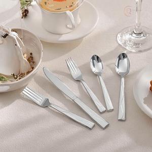 Premium Eco-friendly Modern <b>Dining</b> Cutlery <b>Set</b> for Kitchen <b>Dining</b> <b>Room</b> & Party Use | Elegant Stainless Steel Flatware - Product Image 4