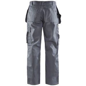 Pantalon cargo de travail uni de qualité supérieure, léger, respirant, avec logo personnalisé, fermeture à cordon, devant plissé pour hommes - Product Image 3