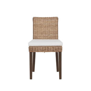 Traditional Luxury Style Indoor Rattan Dining <b>Chair</b> with Cushions Eco-Friendly Durable Home Apartment Hotel Use - Product Image 1