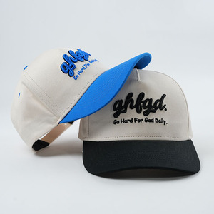 Gorra de béisbol deportiva americana con 5 paneles personalizada, gorra de algodón impermeable para exteriores, ala curva, patrón de puntos, logotipo de goma, estampado de calle - Product Image 6