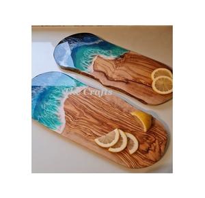 Planche à fromage en bois et en marbre de dernière conception avec planche à découper de taille personnalisée de qualité supérieure - Product Image 6