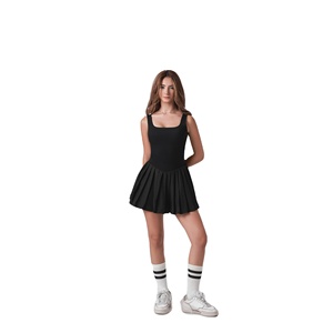 OEM Ladies Tennis Skirt <b>Athletic</b> Uniform Set Breathable Sportswear Quick Dry Skort Custom Supplier for Tennis Brands - Product Image 1