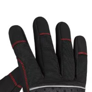 Prix d'usine Gants de sport en cuir de chèvre et poignet élastique avec fermeture pour les travaux d'assemblage - Product Image 4