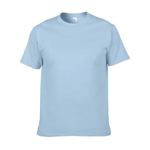 Camiseta de Algodón para Hombre, Camisetas Casuales Holgadas, Básicas Sólidas, Unisex, para Mujer, Personalización en Blanco, Camisetas Clásicas al por Mayor - Product Image 5