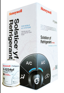Pour réfrigérant R1234YF 8oz, 4 cartons (16 canettes) Honey Well authentique, livraison rapide - Product Image 5