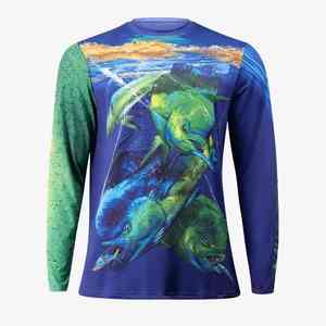 Nouveauté 2026 – T-shirt de pêche pour homme, protection solaire UPF50, séchage rapide, léger, sublimation, 100 % polyester, respirant et confortable - Product Image 5