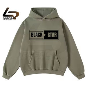 OEM Unisex Custom <b>Blank</b> Hoodies 500 Gsm <b>Weighted</b> Hoodie Oversized Pullover Drop Shoulder Heavy Weight Hoodies in all Colours - Product Image 5
