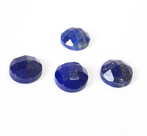 Dames rondes en pierre naturelle Lapis Lazuli, pierres précieuses calibrées en vrac pour la fabrication de bijoux - Product Image 1