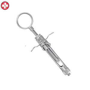 Seringue à aspiration manuelle Chargement par la culasse Outil d'anesthésie dentaire en acier inoxydable de 1.8ml - Product Image 3