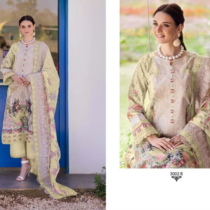 Collection Salwar Kameez en coton de qualité supérieure avec broderie Vêtements de travail pour fêtes Vêtements indiens et pakistanais vente en gros - Product Image 1