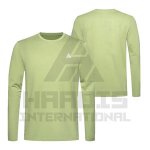 OEM Custom <b>Logo</b> Men's Gym Fitness Workout T Shirts Blank Streetwear Heavyweight Long Sleeve T-Shirt for Men - Product Image 6