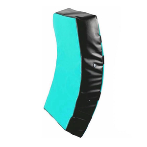 Bouclier de coup de pied en cuir de combat MMA professionnel fournisseur direct d'usine Logo personnalisé imprimé cuir fait bouclier de coup de pied - Product Image 4