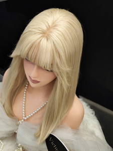 Vente en gros 2025 de meilleure qualité perruque de cheveux humains bruts 100% avec fermeture 4x4 pleine cuticule transparente HD dentelle base de soie de vente chaude - Product Image 2