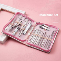 Kit de Manucure et Pédicure Professionnel en Acier Inoxydable de Haute Qualité, Personnalisable en Usine OEM – Outils de Beauté pour Salon, Coupe-Ongles et Pince à Cuticules