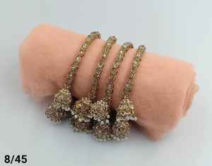 Bracelets en laiton indiens à la mode et traditionnels bracelets de mariage pour femmes et filles - Product Image 1