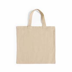 Easy-Grab Cotton Tote Durable Eco-Friendly Daily Carry <b>Bag</b> <b>Long</b> Handle Heat Transfer 'Letter' Design for Advertising Gifts - Product Image 5