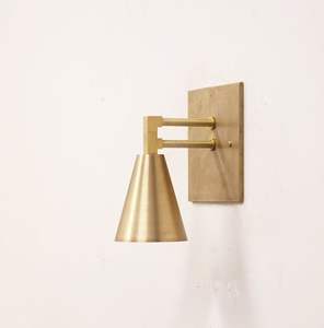 Antique Brass Wall <b>Lamp</b> Easy-to-Install <b>Vintage</b> <b>Bedside</b> Lighting Durable Metal Material - Product Image 3