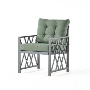 Muebles de exterior para jardín, jardín de metal, sofá seccional para exteriores, muebles de jardín de estilo turco - Product Image 4