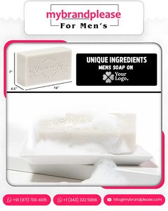 Soins de la peau personnalisés de marque privée le savon original pour hommes barre nettoyante classique pour le corps avec fonction de blanchiment en gros - Product Image 6