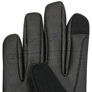 Guantes de Equitación Negros con Palma de Cuero, Pantalla Táctil, Ajustables, Resistentes al Viento para Invierno - Product Image 6