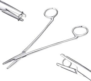 Petite pince de fermeture à anneau en acier inoxydable Petits cerceaux tenaces Anneaux de nez Clicker Anneaux Body Piercing Tool Jewelry Forceps - Product Image 2