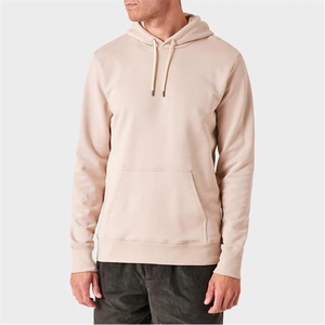 Sudadera con capucha y logotipo personalizado para hombre Sudadera con capucha de ajuste clásico Sudadera con capucha de algodón cómoda con bolsillos de canguro sin cremallera - Product Image 4