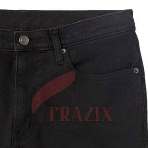 Pantalones Cortos de Mezclilla Transpirables de Secado Rápido 100% Algodón Hechos a Medida en Pakistán para Hombre, Color Sólido, Nuevo Estilo - Product Image 5