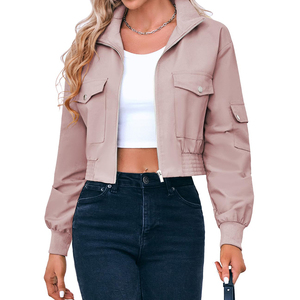 Veste de baseball pour femmes Veste universitaire pour femmes à manches longues Qualité supérieure Meilleure vente Veste Letterman en satin pour femmes - Product Image 1