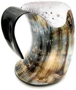 SOLID ELEGANT t DESGIN HANDMADE HIGH QUALITY king Horn <b>Mug</b> Modern Style Viking Wine <b>Mug</b> Hot Selling for Christmas Occasion - Product Image 2