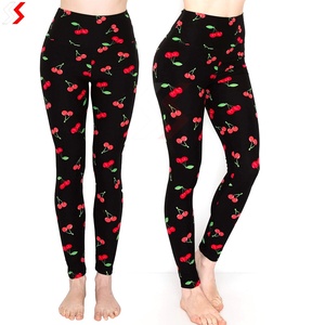 Leggings Deportivos al por Mayor 2025, Transpirables y Elegantes, en Tallas Grandes para Mujer, Leggings con Estampado por Sublimación - Product Image 3