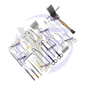 บริการบรรจุภัณฑ์ตามสั่ง MOQ ต่ำเพียง 1 ชุด ชุดเครื่องมือผ่าตัดกระชับหน้าท้อง Wenquar Surgical WS-738 ทำจากสแตนเลส - Product Image 6