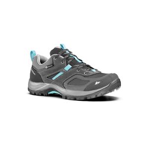 Quechua scarpe impermeabili da donna-grigio/blu-Mh100